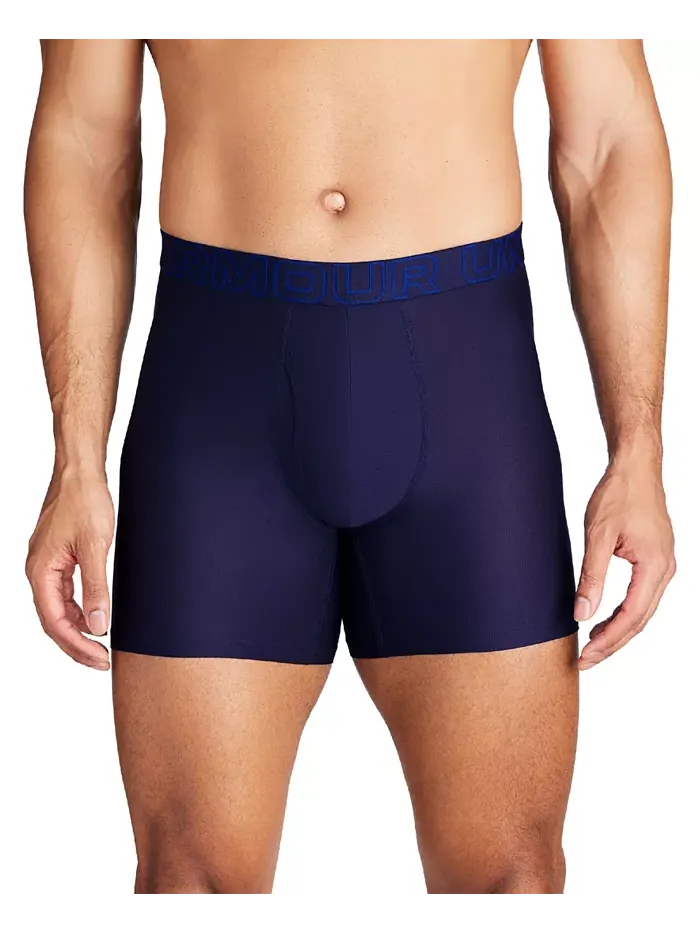 Мужские боксеры Performance Tech Mesh 6" (3 шт.) Under Armour — изображение 2 из 3, королевский