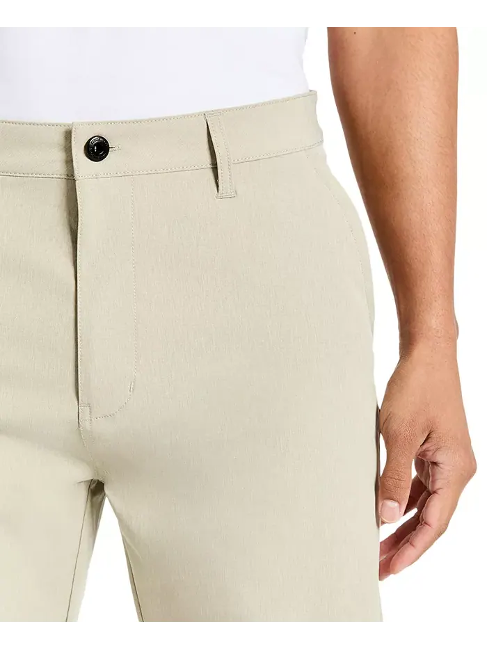 Мужские шорты Heathered Tech Performance 9" Kenneth Cole — изображение 3 из 3, хаки