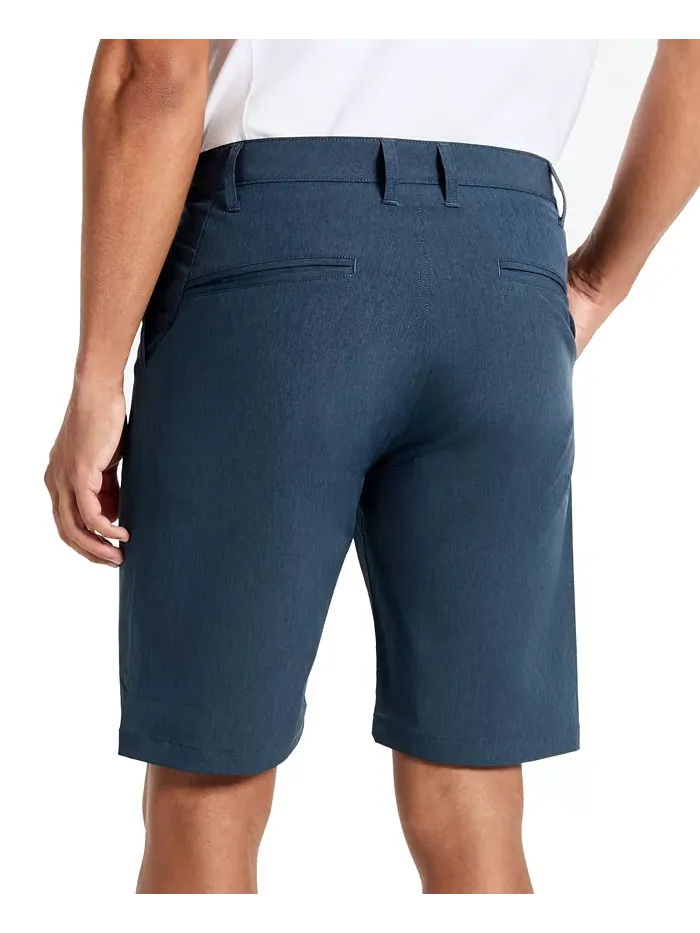 Мужские шорты Heathered Tech Performance 9" Kenneth Cole — изображение 2 из 3, синий