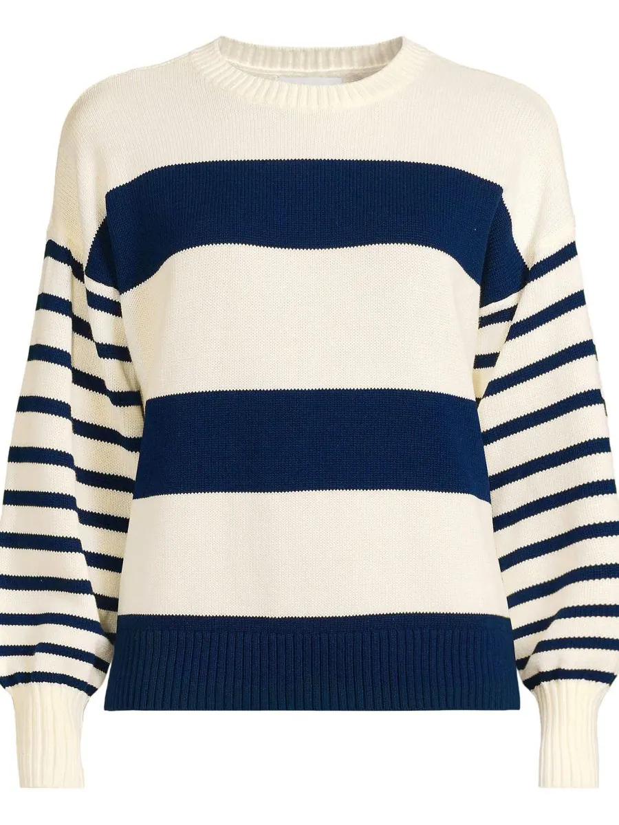 Свитер Drifter Jersey Crewneck больших размеров Lands' End — изображение 3 из 3
