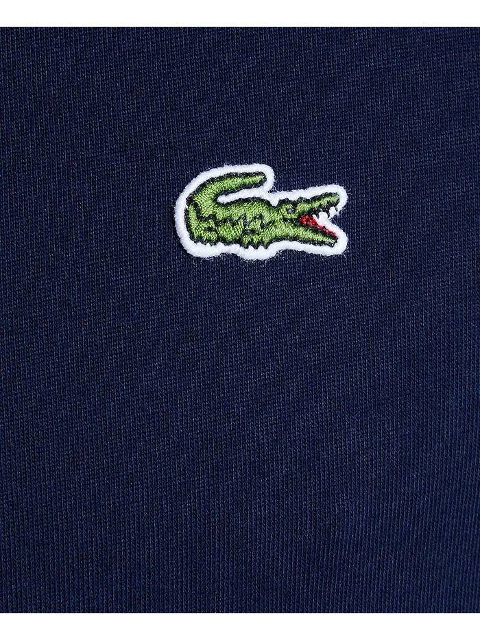 Толстовка Lacoste, с капюшоном и карманом-кенгуру — изображение 3 из 3, синий