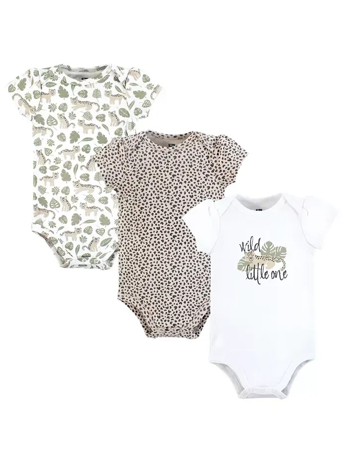 Комплект из 3 боди Hudson Cotton для мальчиков Hudson Baby — изображение 1 из 1, зеленый