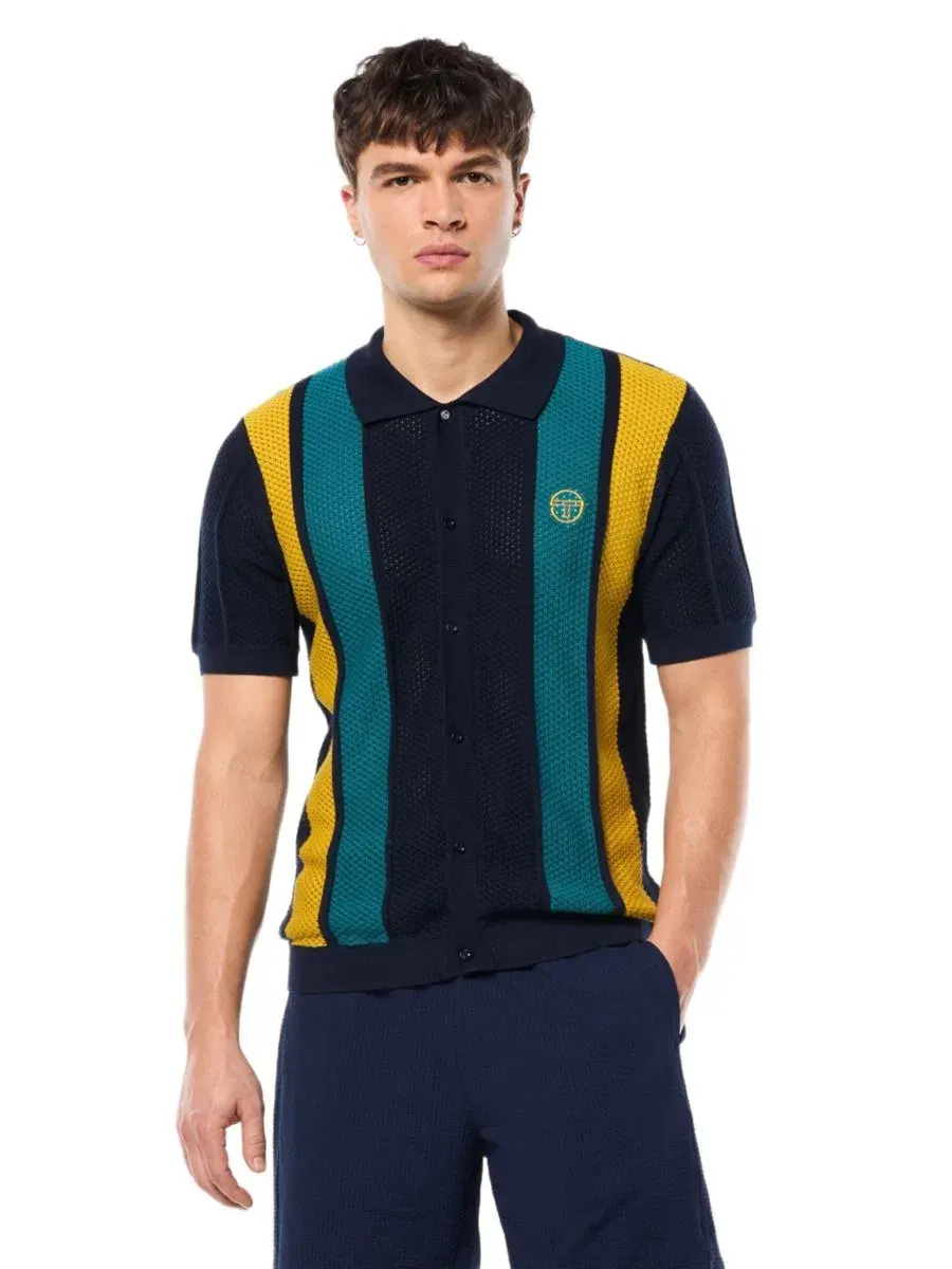 Поло-рубашка Montell Knit Polo Sergio Tacchini — синий