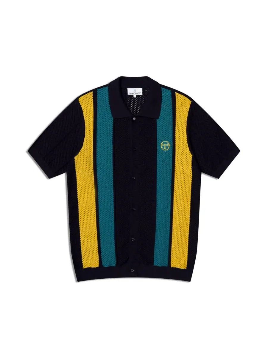 Поло-рубашка Montell Knit Polo Sergio Tacchini — изображение 5 из 5, синий