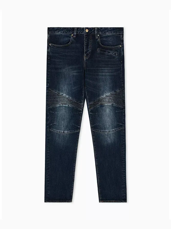 Мужские джинсы J27 Skinny Biker A|X Armani Exchange — изображение 5 из 5, синий