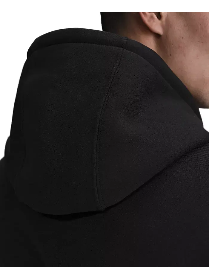 Мужской худи Club Fleece стандартного кроя с логотипом Nike — изображение 3 из 4, черный