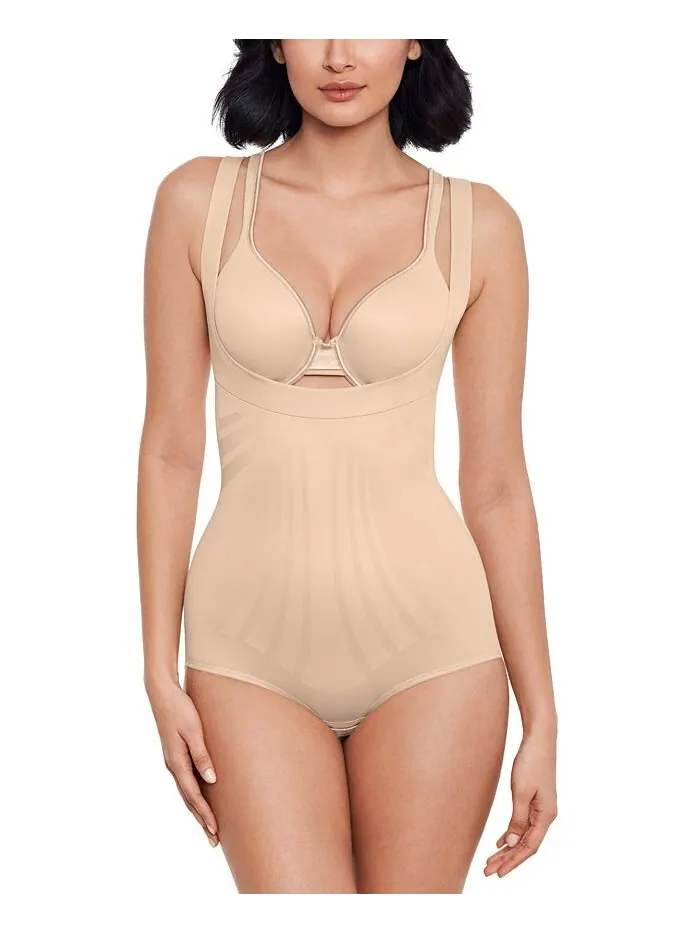 Женские боди-брифы Modern Miracle Torsette Miraclesuit — изображение 1 из 3, бежевый