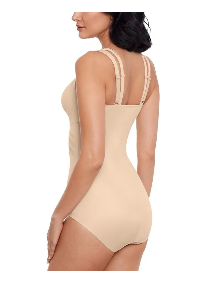 Женские боди-брифы Modern Miracle Torsette Miraclesuit — изображение 3 из 3, бежевый
