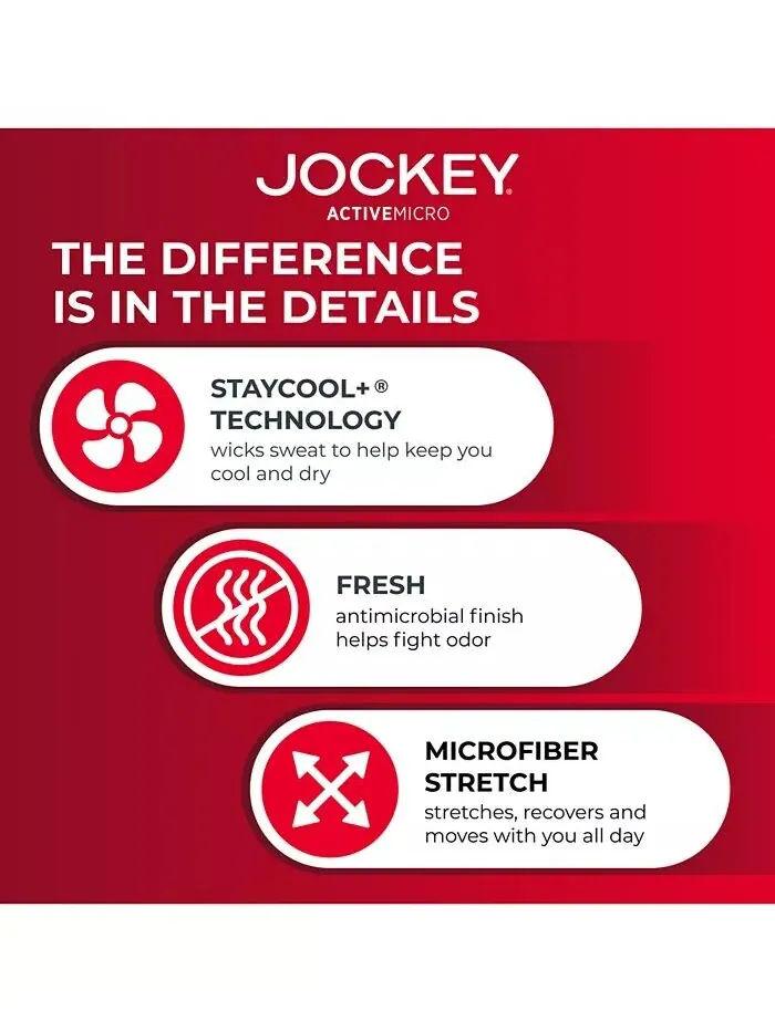 Мужские трусы Jockey — изображение 7 из 9, черный
