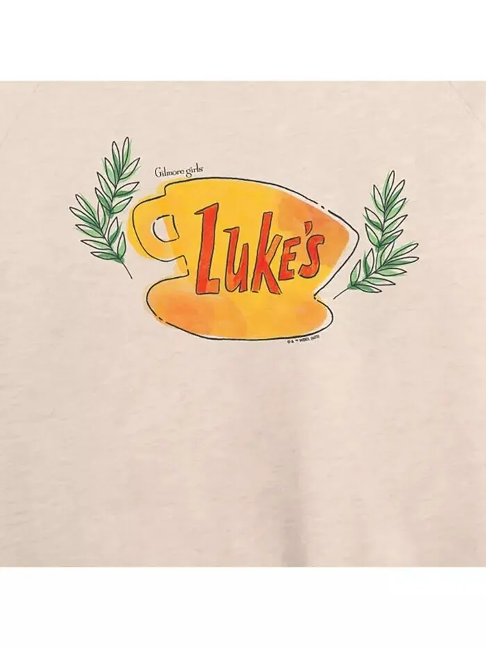 Модная футболка с рисунком Luke's для девочек Gilmore Girls больших размеров Hybrid Apparel — изображение 3 из 3