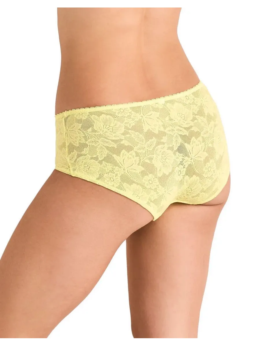 Женские короткие трусики Adore Me — изображение 3 из 4, светлый желтый