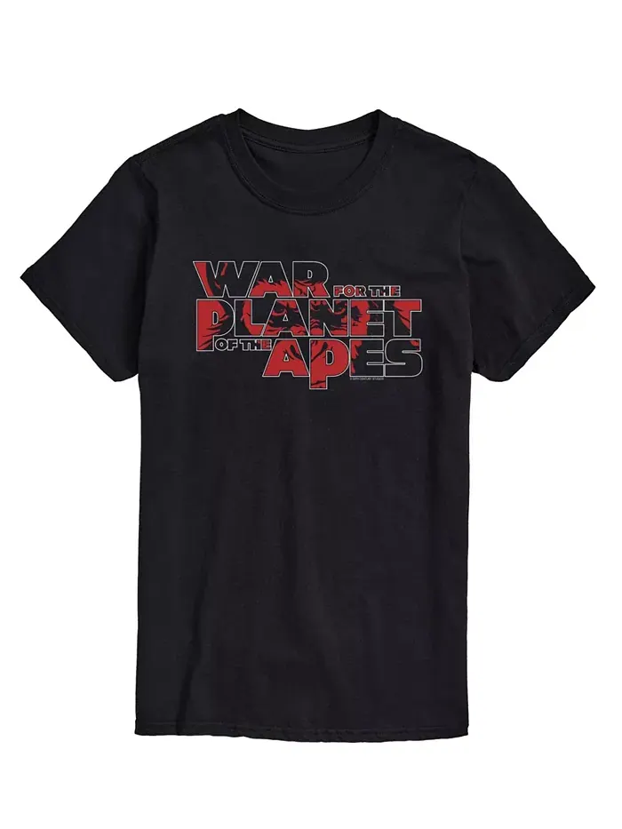 Мужская футболка с коротким рукавом War for the Planet of The Apes AIRWAVES — изображение 1 из 3, черный