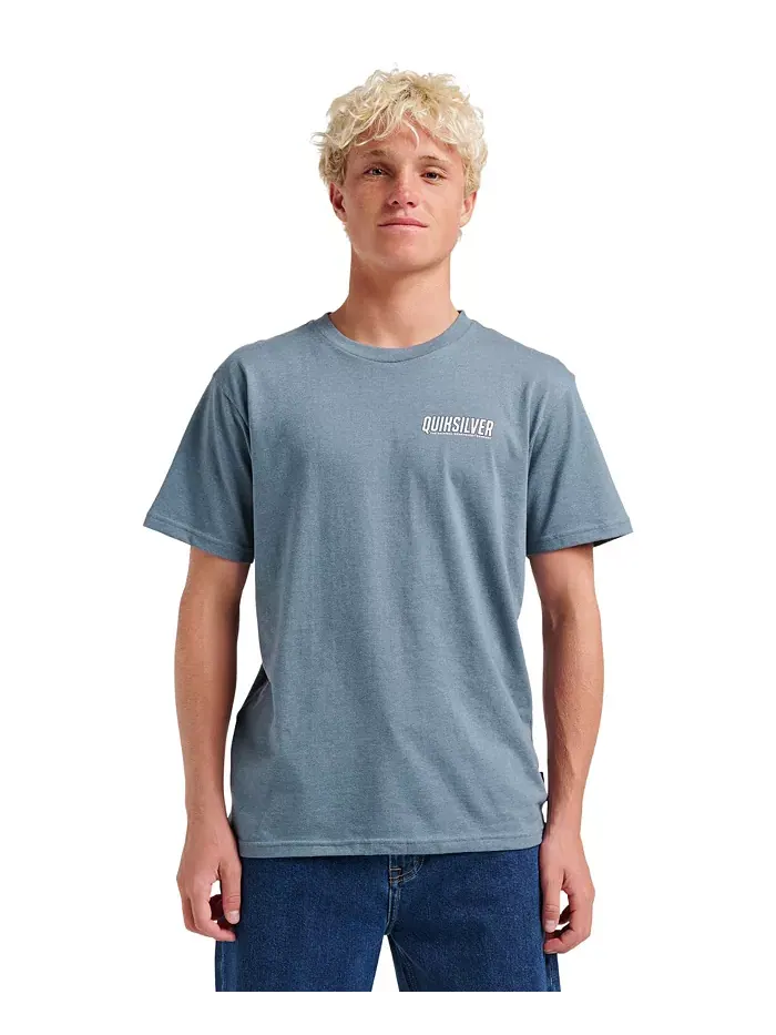 Мужская футболка Ride Side Up Quiksilver — изображение 2 из 2, синий