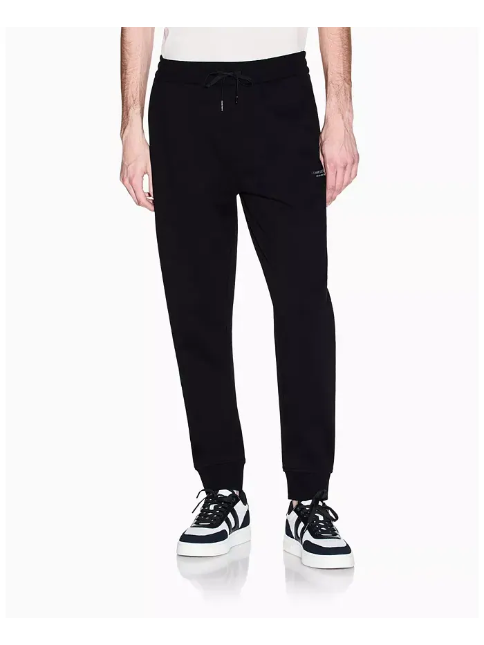 Мужские флисовые джоггеры Milan NY A|X Armani Exchange — изображение 1 из 5, черный