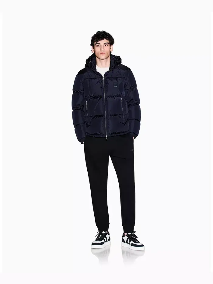 Мужские флисовые джоггеры Milan NY A|X Armani Exchange — изображение 2 из 5, черный