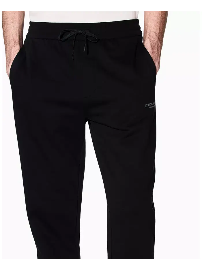 Мужские флисовые джоггеры Milan NY A|X Armani Exchange — изображение 4 из 5, черный