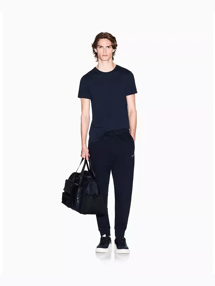 Мужские флисовые джоггеры Milan NY A|X Armani Exchange — изображение 2 из 5, синий