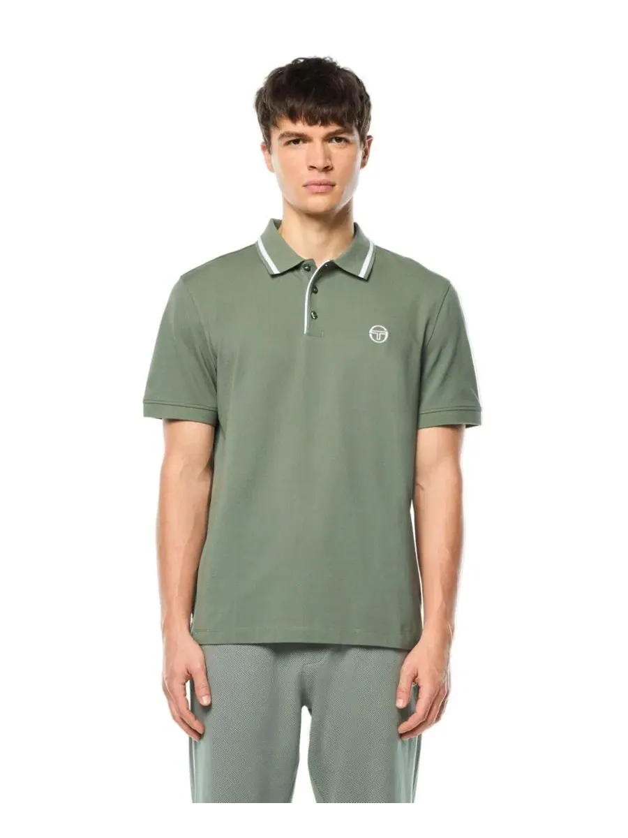Поло с коротким рукавом Sergio Tacchini Agiato Polo — изображение 1 из 4, лавр