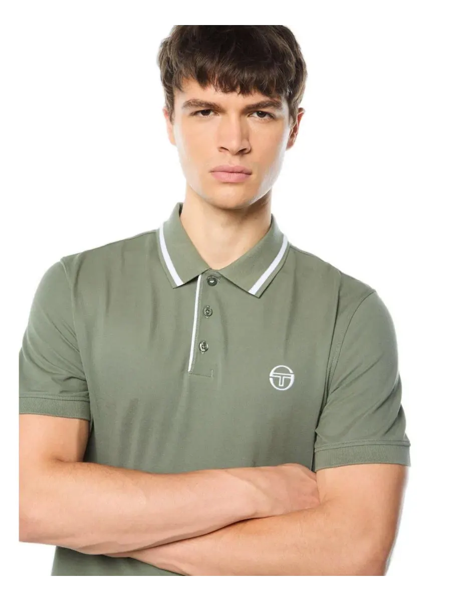 Поло с коротким рукавом Sergio Tacchini Agiato Polo — изображение 3 из 4, лавр