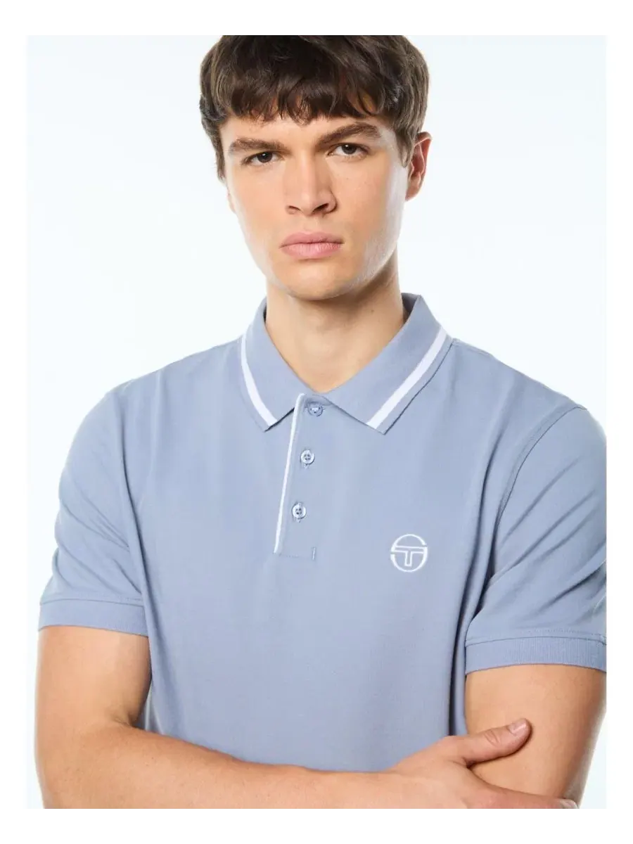 Поло с воротником и застежкой на 3 пуговицы Sergio Tacchini, Troposphere — изображение 4 из 4