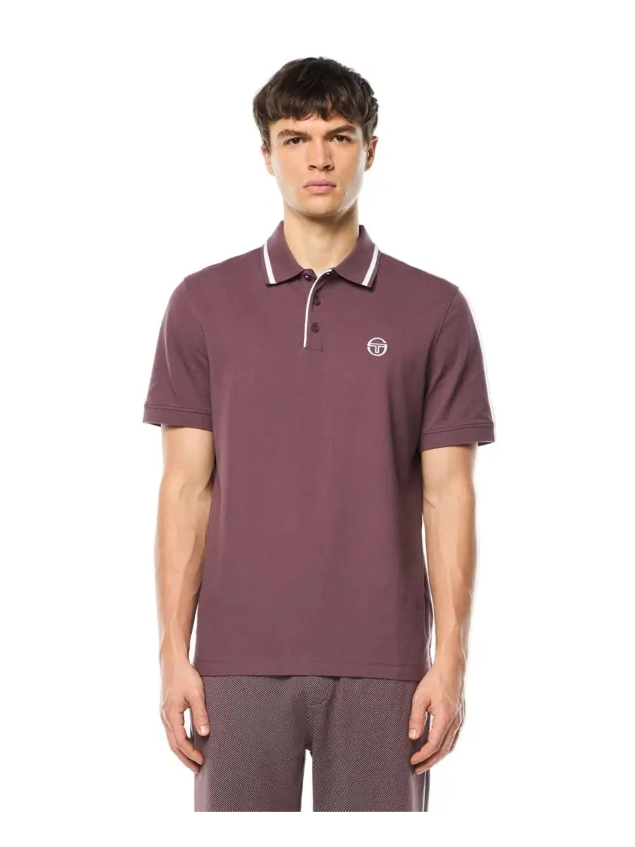 Мужское поло из техно-пике Sergio Tacchini, Agiato Polo — изображение 1 из 5, синий