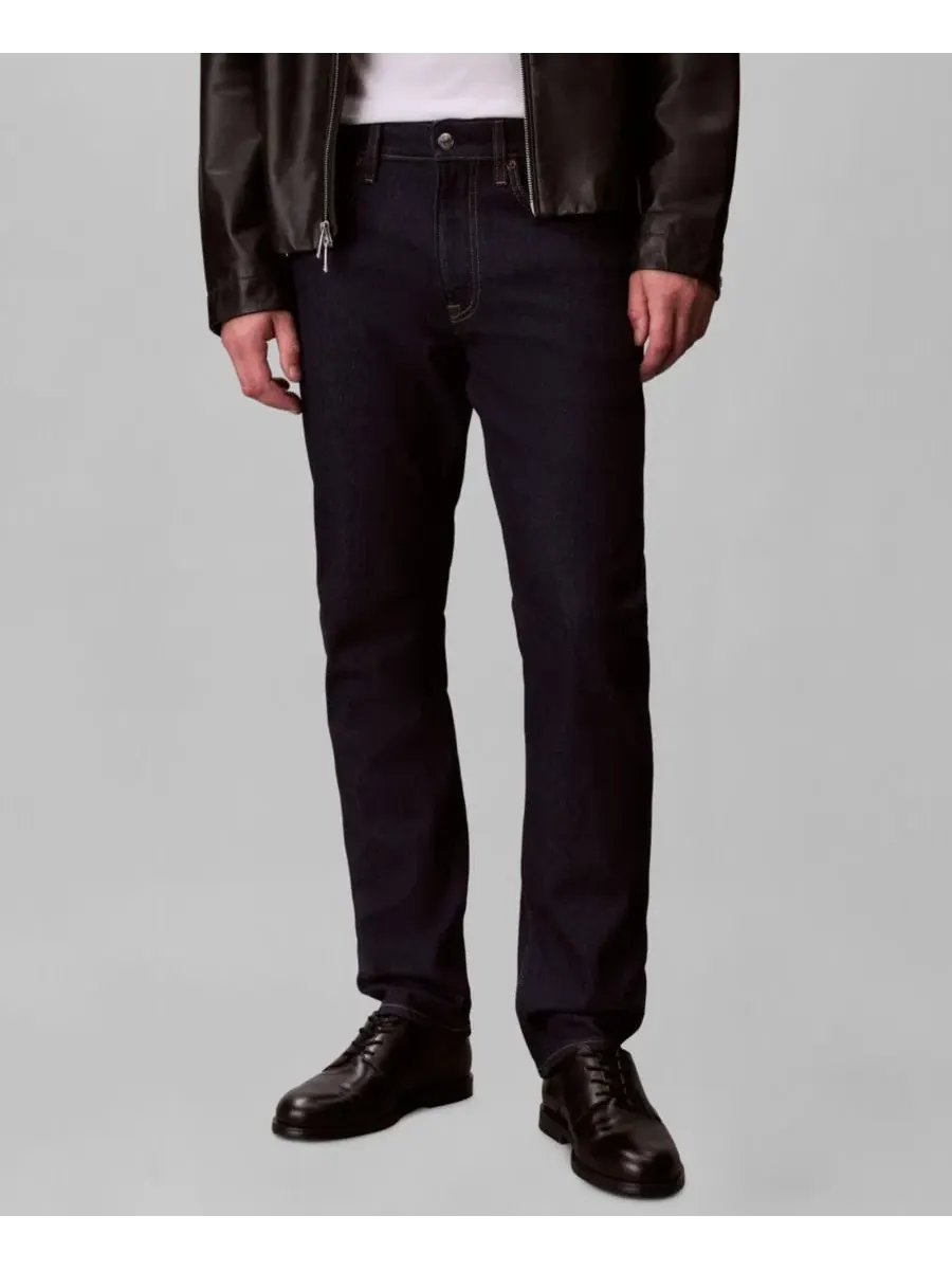 Джинсы slim fit из стрейч-денима Calvin Klein, Classic Rinse