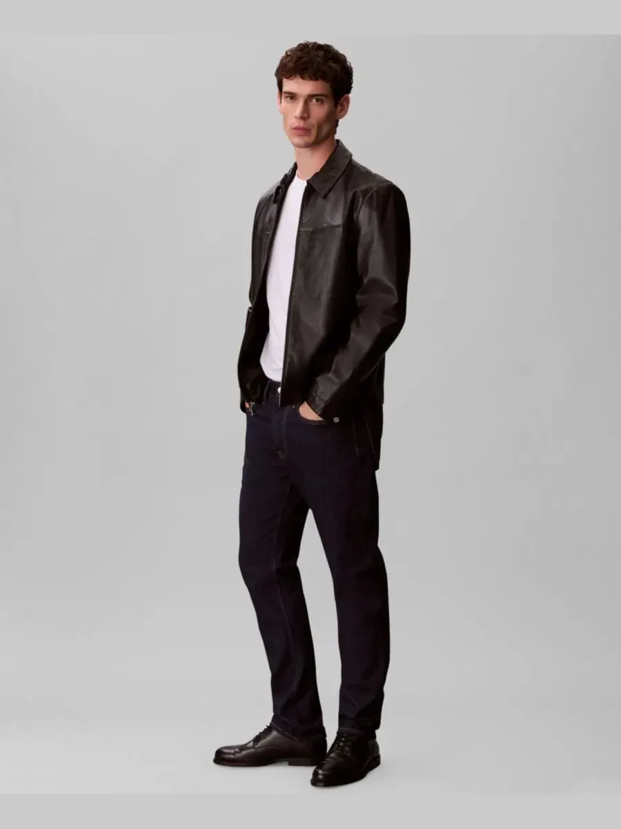 Джинсы slim fit из стрейч-денима Calvin Klein, Classic Rinse — изображение 3 из 6