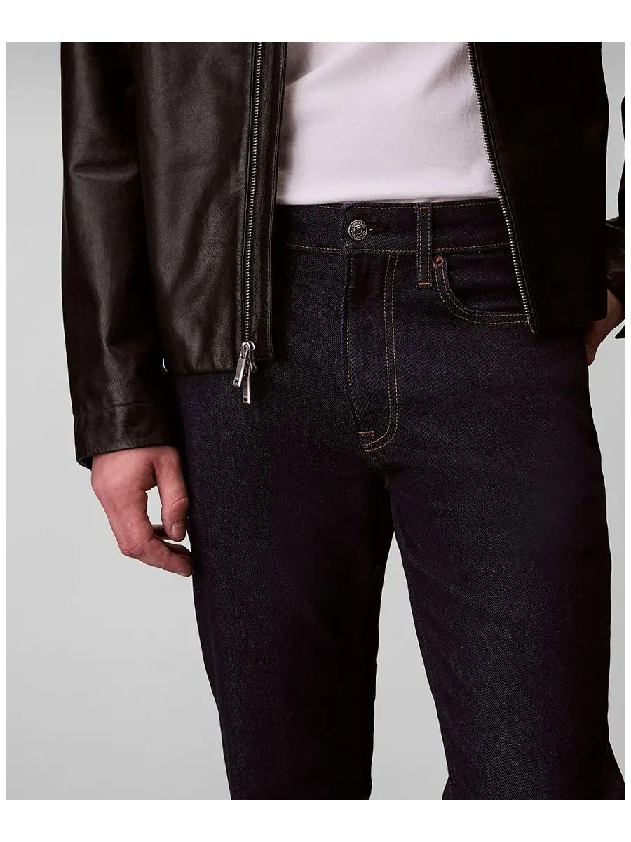Джинсы slim fit из стрейч-денима Calvin Klein, Classic Rinse — изображение 4 из 6