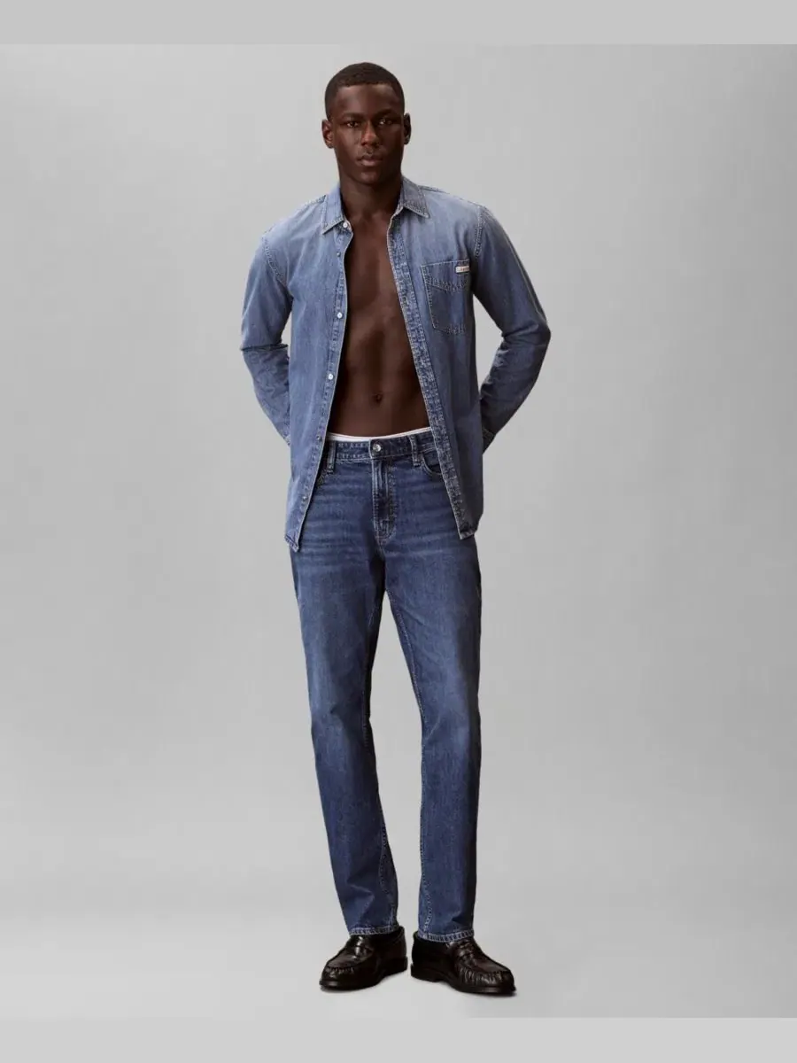 Джинсы slim fit с эластичным денимом Calvin Klein, Hampton — изображение 2 из 6