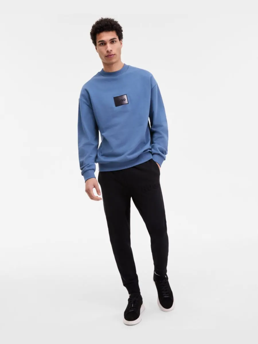 Мужская толстовка с логотипом Danotop Hugo Boss — изображение 3 из 4, синий