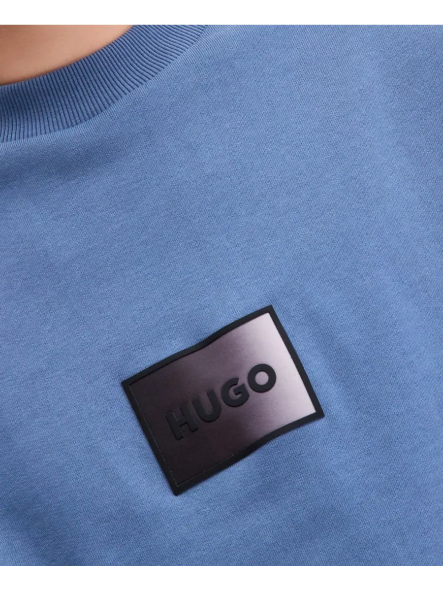Мужская толстовка с логотипом Danotop Hugo Boss — изображение 4 из 4, синий