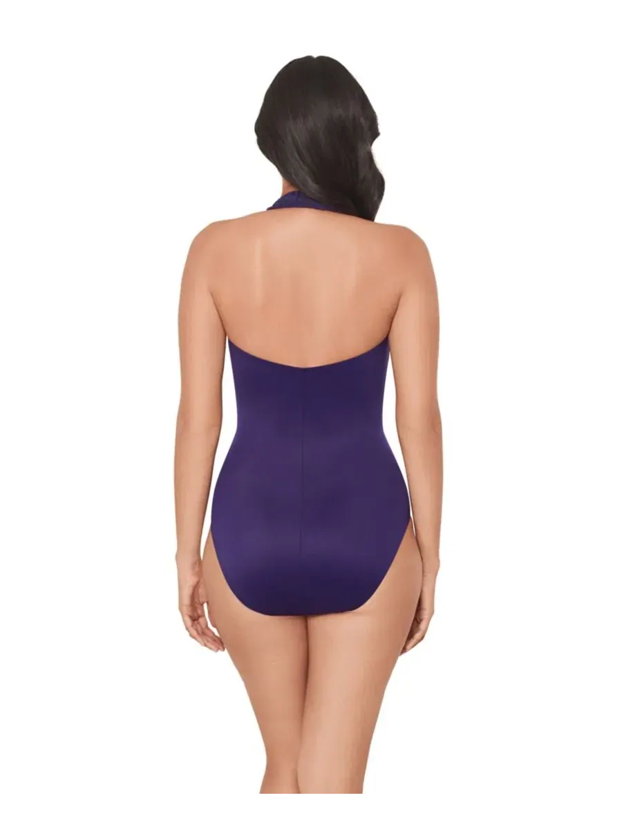Цельный купальник Theia Soft Cup Miraclesuit — изображение 2 из 4, малина
