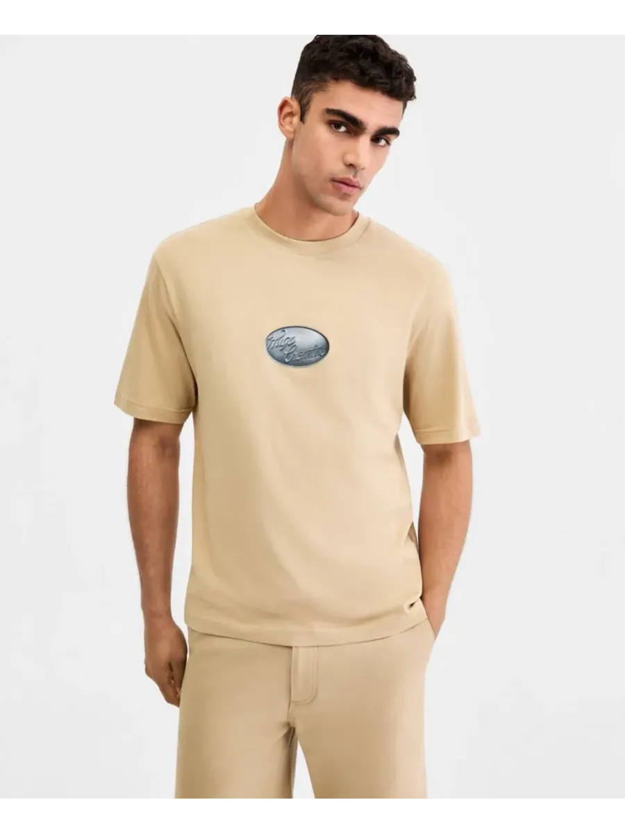 Футболка с графическим принтом Nadero Graphic Hugo Boss