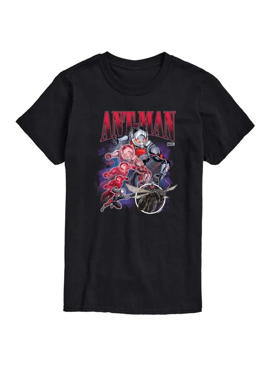 Футболка с коротким рукавом с принтом Ant-Man Collage AIRWAVES — изображение 1 из 3, черный