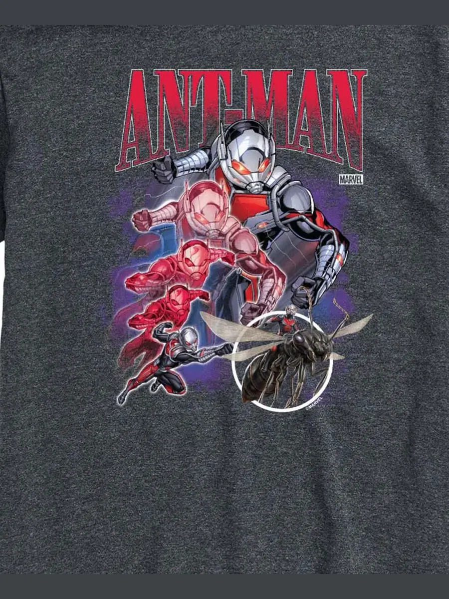 Футболка с коротким рукавом Ant-Man Collage AIRWAVES — изображение 3 из 3, темно-серый