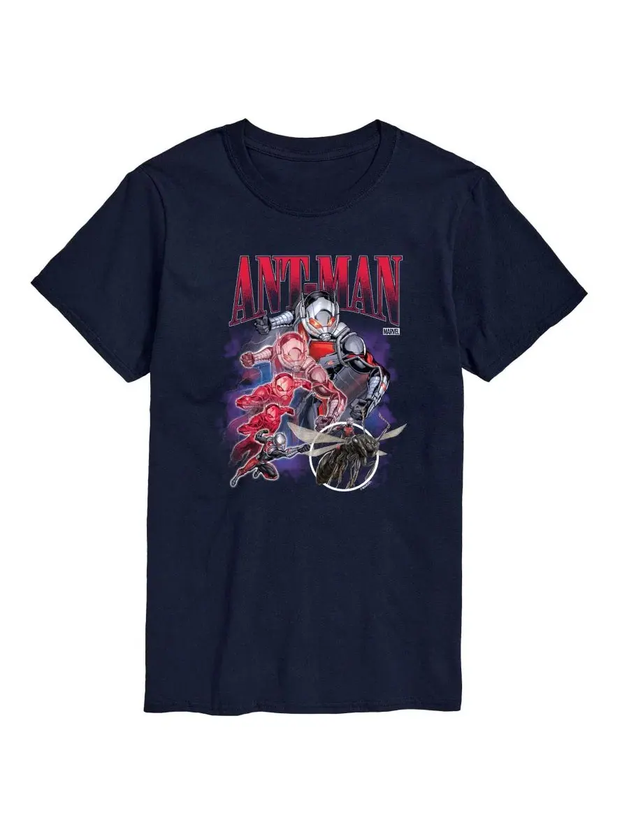 Футболка с коротким рукавом Ant-Man Collage AIRWAVES — изображение 1 из 3, темно-синий