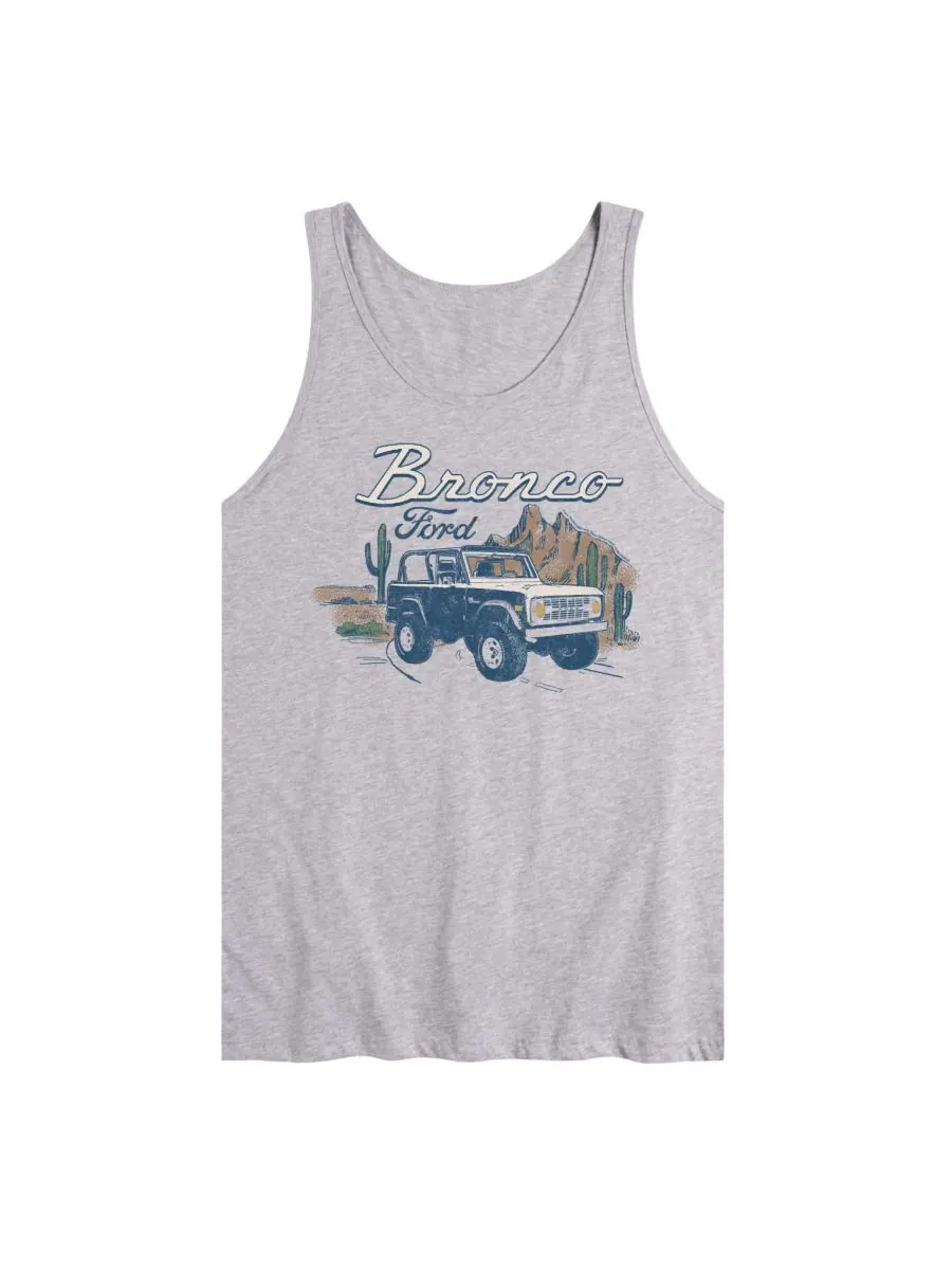 Мужская майка-футболка Hybrid Apparel Ford Bronco Desert AIRWAVES — изображение 1 из 3, приглушенный