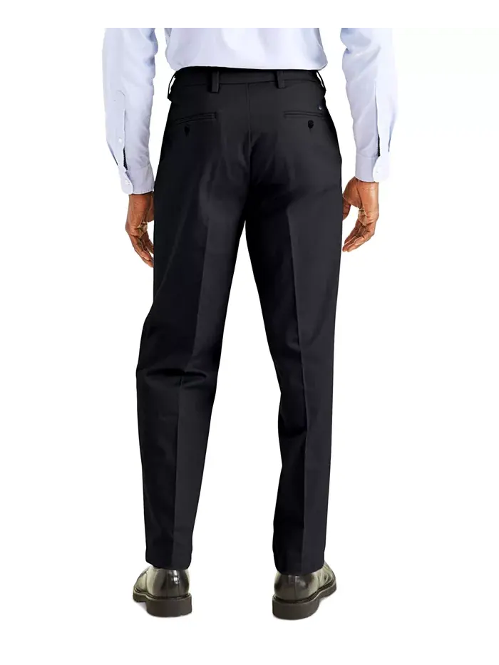 Мужские классические немнущиеся хаки брюки Signature Classic Fit с защитой от пятен Dockers — 2