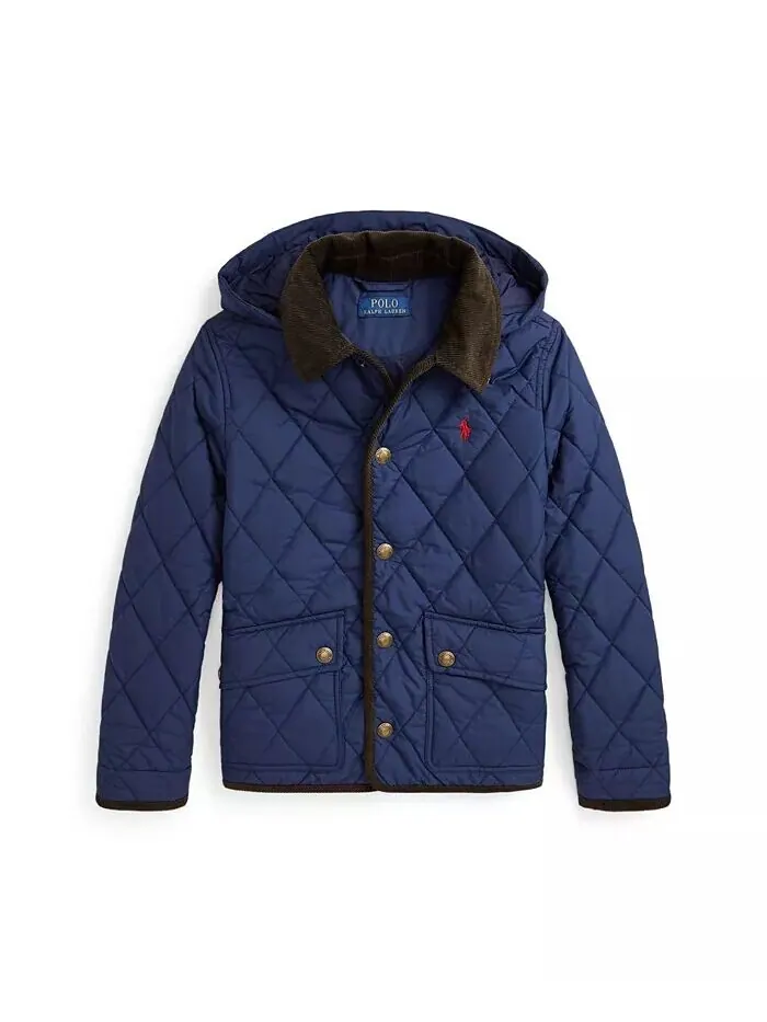 Куртка с капюшоном Big Boys Polo Ralph Lauren — изображение 4 из 4, черный