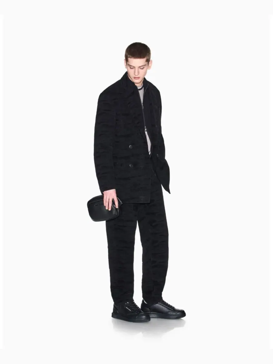 Мужская футболка с коротким рукавом и логотипом A|X Armani Exchange — изображение 2 из 4, бежевый