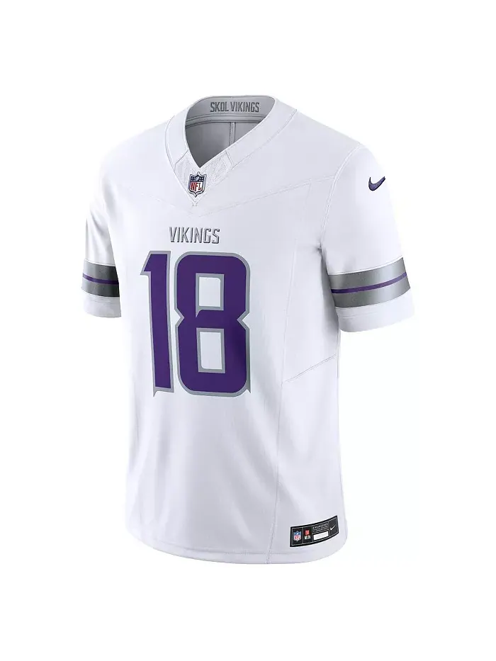 Мужская альтернативная джерси Justin Jefferson Minnesota Vikings Vapor F.U.S.E. Limited Nike — изображение 3 из 3