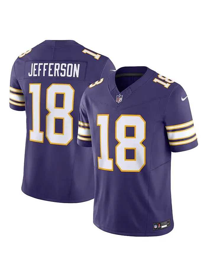 Мужская альтернативная джерси Justin Jefferson Minnesota Vikings Vapor F.U.S.E. Limited Nike — изображение 1 из 5
