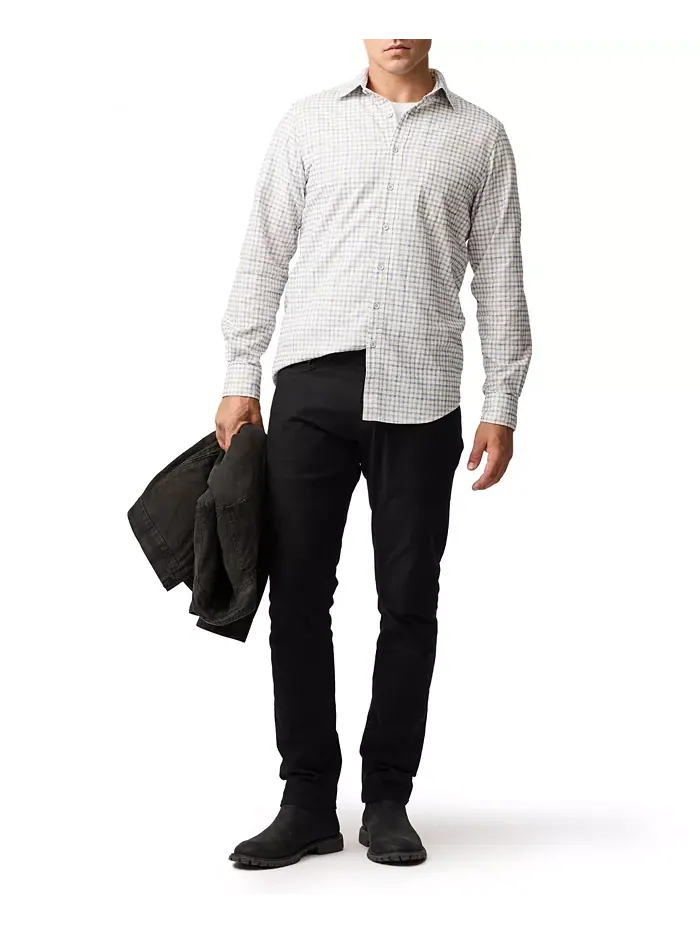 Мужская футболка Fox Street с длинными рукавами Slim Fit Rodd & Gunn — изображение 1 из 5, розовый