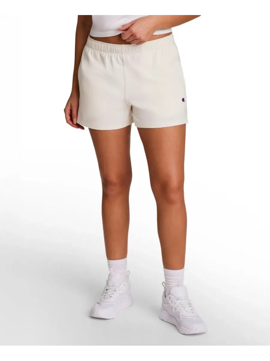 Женские шорты с логотипом C Champion, Unbleached Cotton — изображение 1 из 4