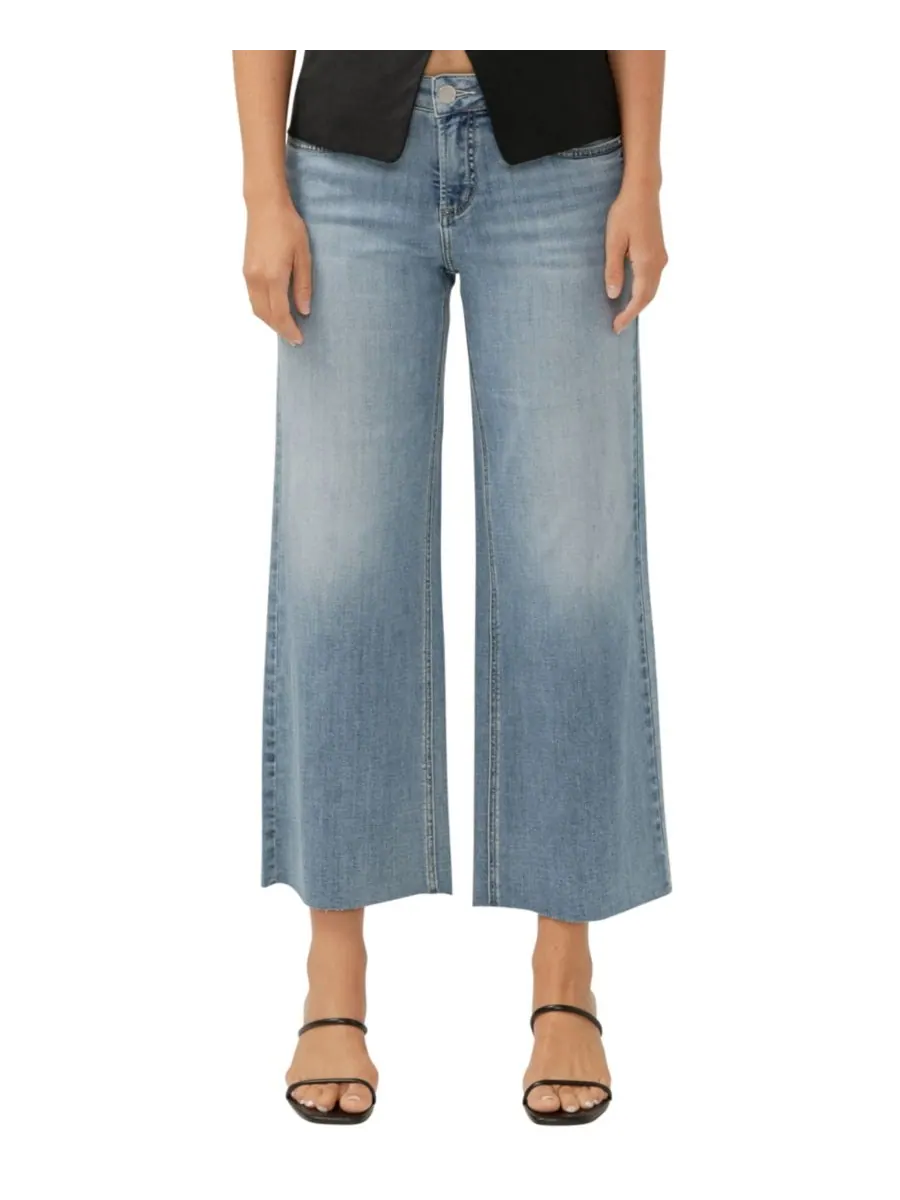 Женские джинсы Suki со средней посадкой — изображение 1 из 6, синий