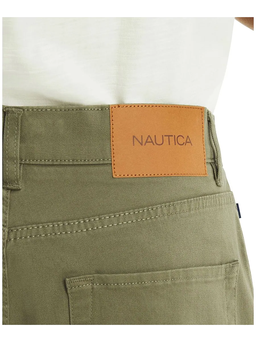 Мужские прямые брюки из эластичной ткани с пятью карманами Nautica, Hilisdove — изображение 3 из 4