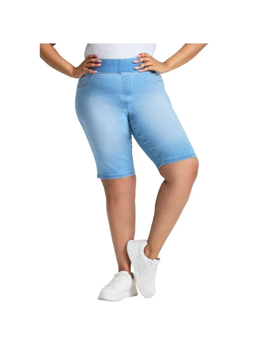 Женские джинсовые шорты Butter Denim Pull On Short AVENUE