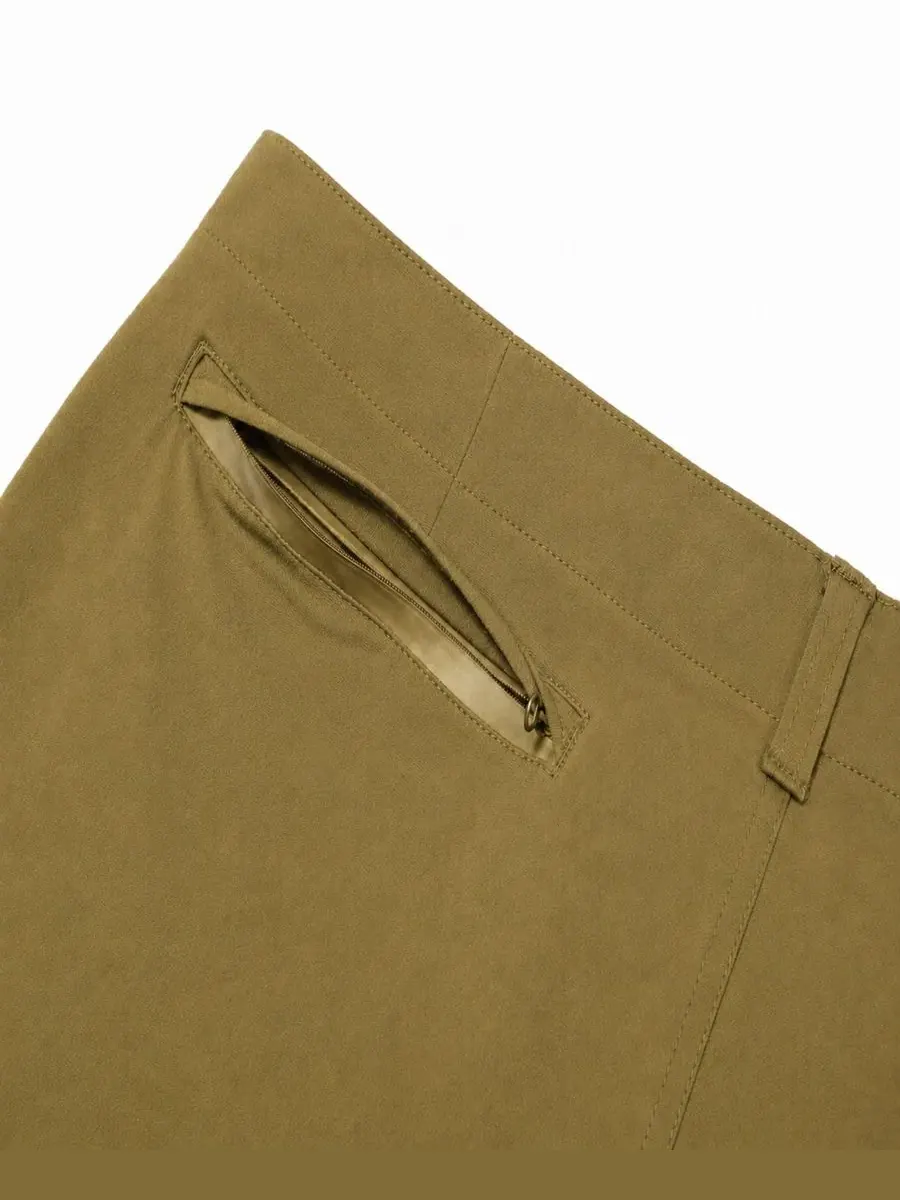 Брюки чинос Slim Fit Super Stretch Blu Rock — изображение 5 из 5, хаки
