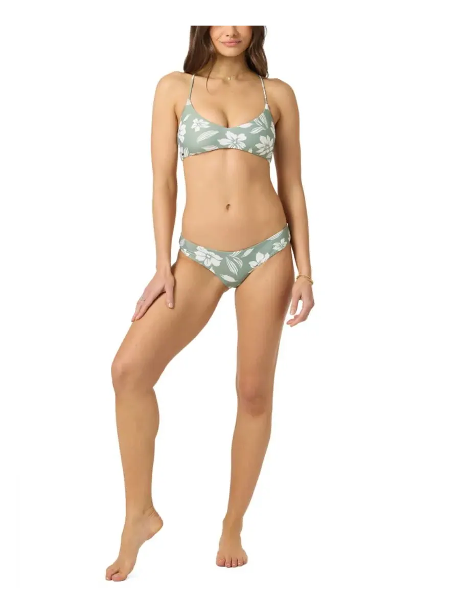 O'Neill Женские плавки Saltwater Essentials Blue Lagoon с полной закрытостью — изображение 1 из 4, светло-серый