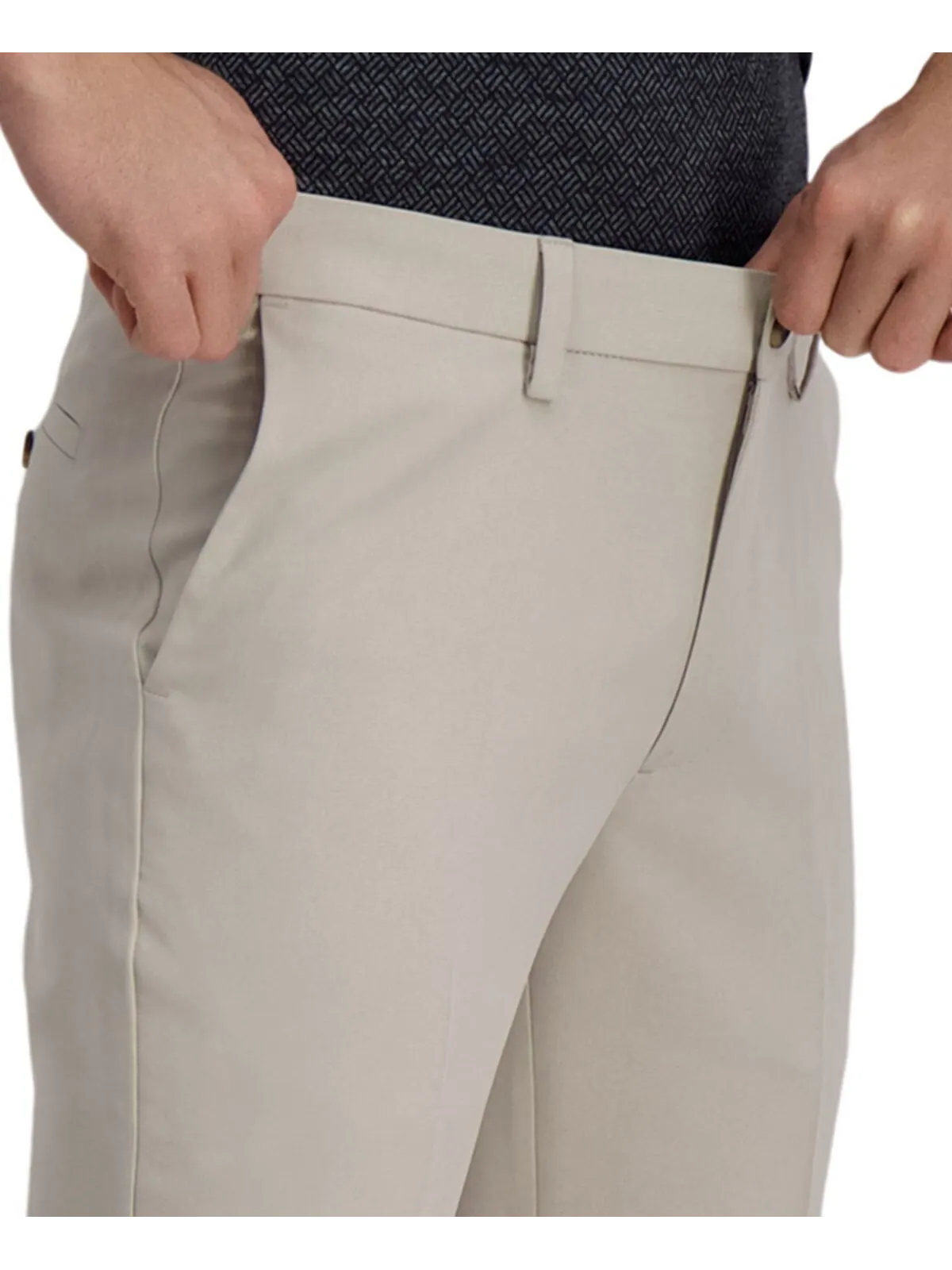 Брюки cool right performance flex slim fit flat front Haggar — изображение 4 из 7